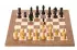 DGT USB electronic chessboard, wenge/ maple + Fide figures